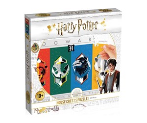 Puslespill - Winning Moves Harry Potter House Crests (500) Gulv - 5036905039574