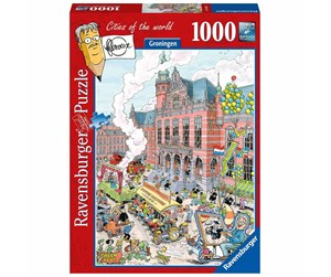 Puslespill - Ravensburger Fleroux Groningen 1000pcs - 165964