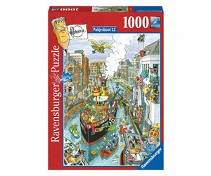 Puslespill - Ravensburger Jigsaw puzzle Steamboat Sinterklaas 1000pcs. - 171576