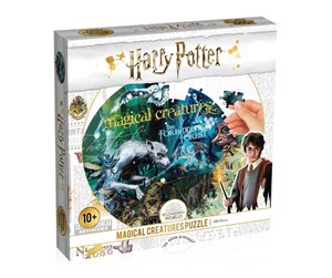 Puslespill - Winning Moves Harry Potter Magical Creatures (500) Gulv - 5036905039567