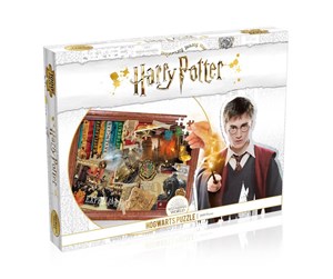 Puslespill - Winning Moves Harry Potter Hogwarts Collectors (1000) Gulv - 5036905039581