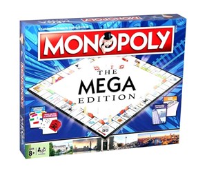 Brettspill & Puslespill - Winning Moves Monopoly Mega Edition (English) - 5053410002459