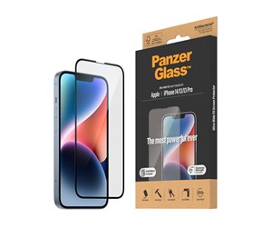 Mobil - Beskyttelsesglass - PanzerGlass Screen Protector Apple iPhone 14 | 13 | 13 Pro | Ultra-Wide Fit w. EasyAligner - PANZER2783