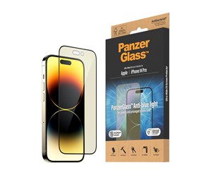 Mobil - Beskyttelsesglass - PanzerGlass Anti-blue light Screen Protector Apple iPhone 14 Pro | Ultra-Wide Fit w. EasyAligner - PANZER2792