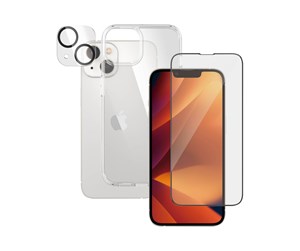 Mobil - Andre tilbehør - PanzerGlass 3-in-1 Pack Apple iPhone 14 - PANZERB0401+2783