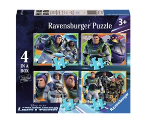 Puslespill - Ravensburger Disney Lightyear 4 in a Box - 31429