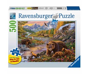 Puslespill - Ravensburger Wilderness 500pcs. - 167906