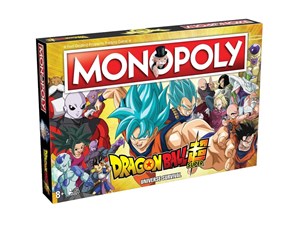 Brettspill & Puslespill - Winning Moves Dragon Ball Super Monopoly (English) - 5053410004095