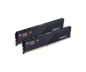 RAM - G.Skill Flare X5 DDR5-5600 - 32GB - CL30 - Dual Channel (2 pcs) - AMD EXPO - Svart - F5-5600J3036D16GX2-FX5