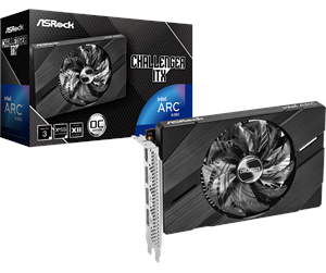 Grafikkort - ASRock Arc A380 Challenger ITX - 6GB GDDR6 RAM - Grafikkort - 90-GA3KZZ-00UANF