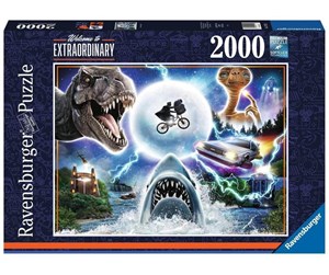 Puslespill - Ravensburger Universal Classic Movie Montage 2000pcs - 17152