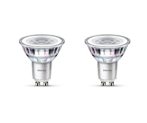 LED-lyspære - Philips LED-lyspære Classic 3.5W/827 (35W) 36° 2-pack GU10 - 929001217892