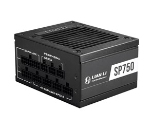 Strømforsyning (PSU) - Lian Li SP750 SFX Gold - Black Strømforsyning (PSU) - 750 Watt - 92 mm - ATX - 80 Plus Gold sertifisert - SP750