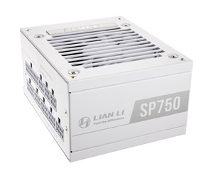 Strømforsyning (PSU) - Lian Li SP750 SFX Gold - White Strømforsyning (PSU) - 750 Watt - 92 mm - ATX - 80 Plus Gold sertifisert - SP750W