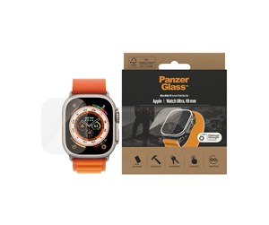 Smartklokke - Tilbehør - PanzerGlass Screen Protector Apple Watch Ultra 2 | Ultra | 49 mm w. EasyAligner - PANZER3680