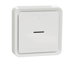 Smarthus - LK Wiser Smoke Detector, Battery, White - 550B1027