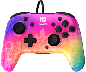 Spill - Tilbehør - PDP Rematch Wired controller - Star Spectrum - Controller - Nintendo Switch - 500-134-SPCTM