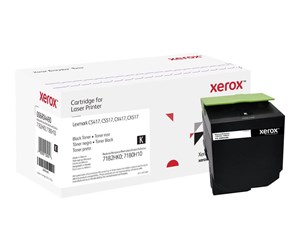 Printertilbehør blekk/toner - Xerox Everyday - High Yield - black - toner cartridge (alternative for: Lexmark 71B2HK0 Lexmark 71B0H10) - Laser toner Svart - 006R04490