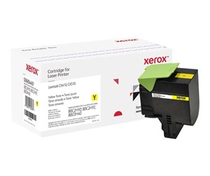 Printertilbehør blekk/toner - Xerox Everyday - yellow - toner cartridge (alternative for: Lexmark 80C2HY0 Lexmark 80C2HYE) - Laser toner Yellow - 006R04497