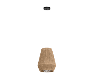 Lamper - EGLO ALDERNEY pendant light natural - 43785