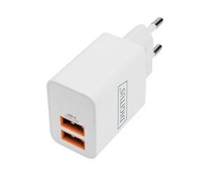 Mobil - Adaptere og ladere - DIGITUS power adapter - 2 x USB - 15.5 Watt - DA-10061