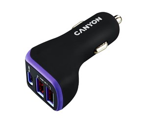 Mobil - Adaptere og ladere - Canyon C-08. car power adapter - USB USB-C - 18 Watt - CNE-CCA08PU