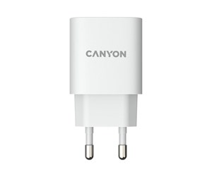 Mobil - Adaptere og ladere - Canyon H-20-02 power adapter - USB-C - 20 Watt - CNE-CHA20W02