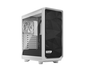 Kabinett - Fractal Design Meshify 2 Compact Lite - White TG Clear - Kabinett - FD-C-MEL2C-04