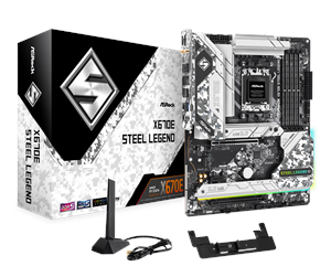 Hovedkort - ASRock X670E Steel Legend Hovedkort - AMD X670E - AMD AM5 socket - DDR5 RAM - ATX - 90-MXBJ40-A0UAYZ