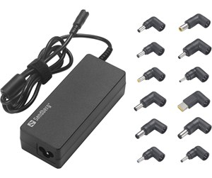  Bærbar PC - Lader - Sandberg 90W Laptop AC Adapter - 135-78