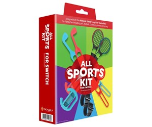 Spill - Tilbehør - Excalibur Games All Sports Kit - Nintendo Switch - SW-10IN1