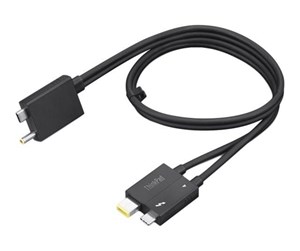 FireWire-/ThunderBolt-kabel - Lenovo Split Cable - Thunderbolt cable - 70 cm - 4X91K16970