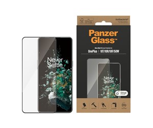 Mobil - Beskyttelsesglass - PanzerGlass Screen Protector OnePlus 10T | 10R | 10R | 150W | Ultra-Wide Fit | Black - PANZER7027