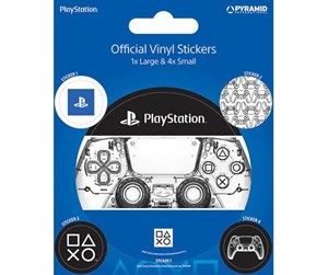 Reklameartikler - Pyramid - PlayStation Stickers - 5050293474953