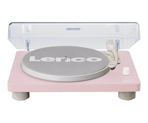 Platespiller - Lenco LS-50PK - turntable - Platespiller Pink - LS-50PK