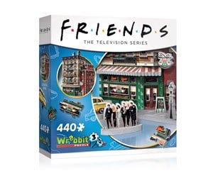 Puslespill - Wrebbit 3D Friends: Central Perk (440) 3D Puslespill - 40970038