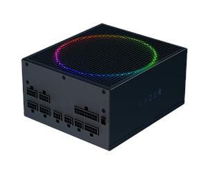 Strømforsyning (PSU) - Razer Katana Chroma - 850W Strømforsyning (PSU) - 850 Watt - 140 mm - ATX - 80 Plus Platinum sertifisert - RC21-01840200-R351