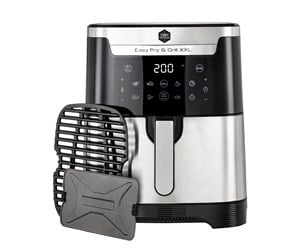 Airfryer - OBH Nordica Easy Fry  & Grill XXL 2in1 Silver AG801DS0 - AG801DS0