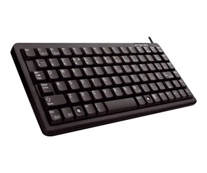 Tastatur - Cherry G84-4100 Compact Keyboard - Tastatur - Amerikansk Engelsk - Svart - G84-4100LCMUS-2