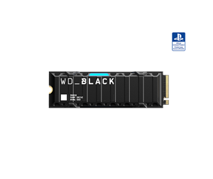 SSD - WD Black SN850 SSD for PS5 - 1TB - PCIe 4.0 - M.2 2280 - WDBBKW0010BBK-WRSN