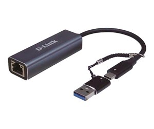 Nettverksadapter - D-Link DUB-2315 - network adapter - USB-C / Thunderbolt 3 - 2.5GBase-T x 1 - DUB-2315