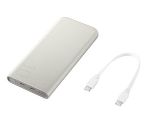 Nødlader - Samsung 10Ah Battery Pack (SFC 25W) Nødlader - Beige - 10000 mAh - EB-P3400XUEGEU