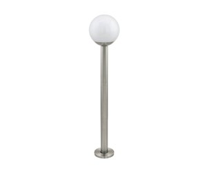 Smarthus - EGLO NISIA-Z garden lamp tall stainless steel/white - 900267