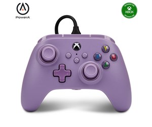 Spill - Tilbehør - PowerA Nano Enhanced Wired Controller for Xbox Series X|S - Lilac - Wired - Microsoft Xbox Series S - XBGP0025-01