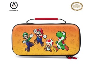 Spill - Tilbehør - PowerA Protection Case for Nintendo Switch - OLED Model Nintendo Switch or Nintendo Switch Lite - Mario and Friends - Nintendo Switch - NSCS0047-01