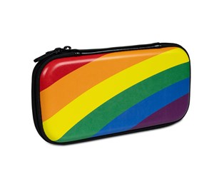 Spill - Tilbehør - BigBen Interactive Travel Case Large - Rainbow (Nintendo Switch) - Nintendo Switch - SWITCHPOUCHLRAINBOW