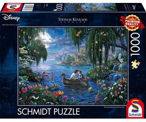 Puslespill - Schmidt Thomas Kinkade: The Little Mermaid and Prince Eric (1000) - 57370