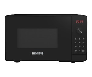 Mikrobølgeovn - Siemens iQ300 FE023LMB2 - microwave oven with grill - freestanding - black/stainless steel - FE023LMB2