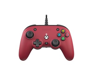 Spill - Tilbehør - NACON Official Wired Pro Compact Controller - Red - Controller - Microsoft Xbox Series S - XBXPROCOMPACTRED