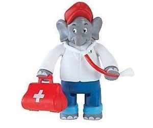 Figurer - Jazwares Benjamin the Elephant (As a Doctor) - 0681326108030